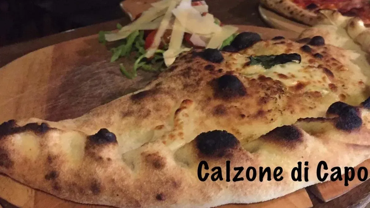 Calzone di Capo /Töltött pizza/