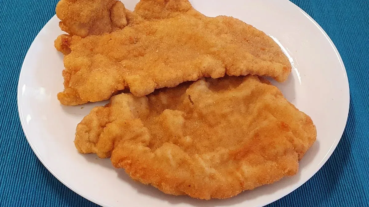 Rántott borda nagy adag
