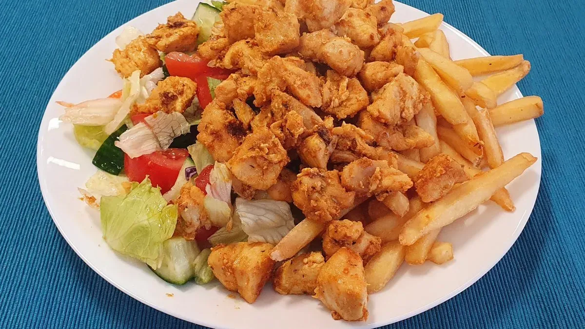 Gyros tál (kis adag)