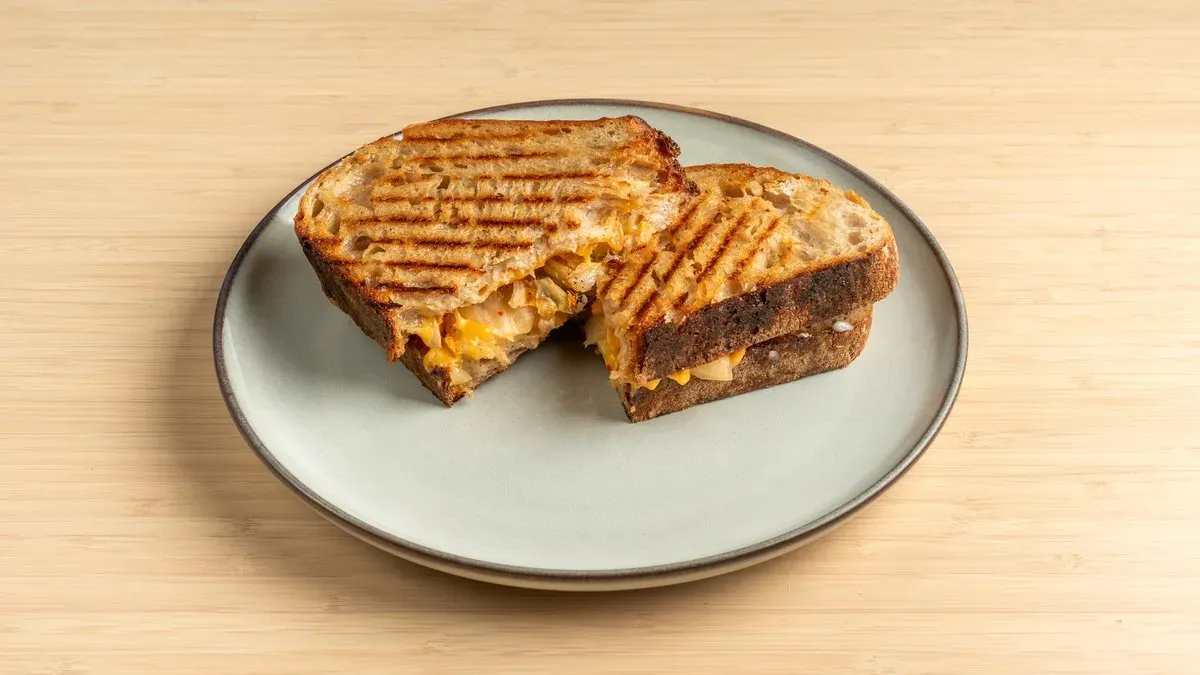 Kimchi Cheese Toast