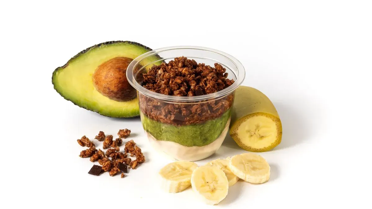 Snack Bowl-túró-banán-avokádó
