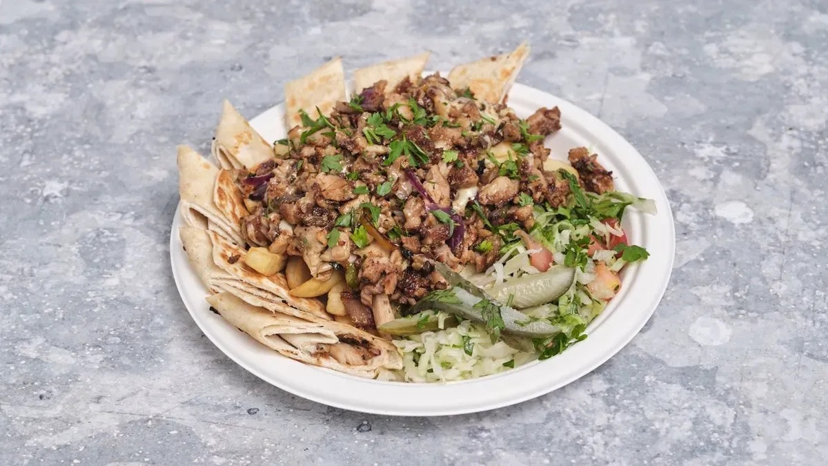Csirke Shawarma Tál