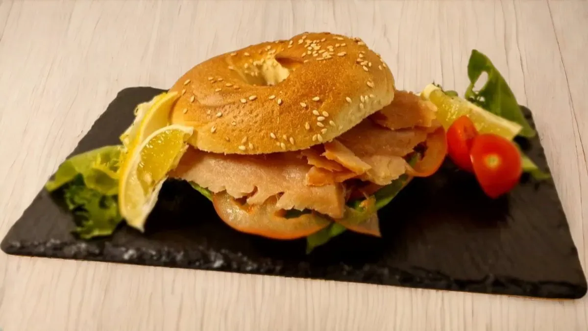 Füstölt lazacos