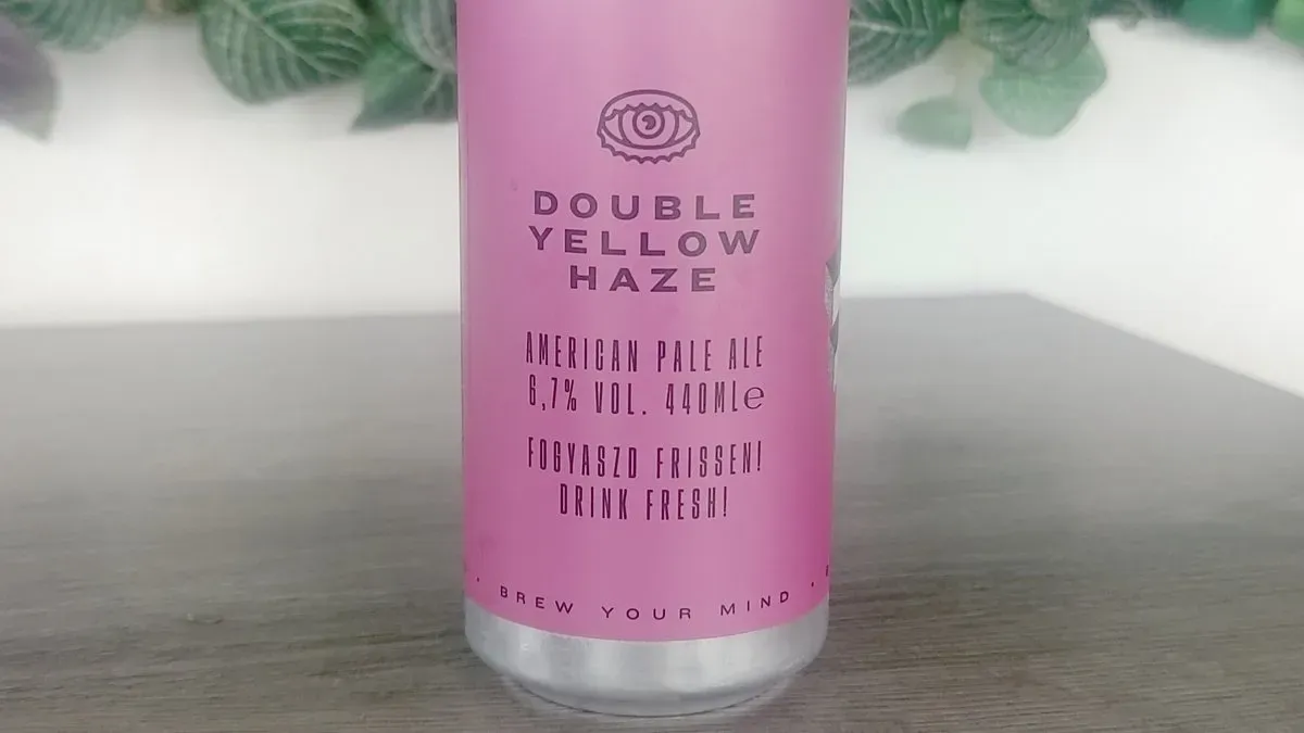 Brew Your Mind Doube Yellow Haze-440ml