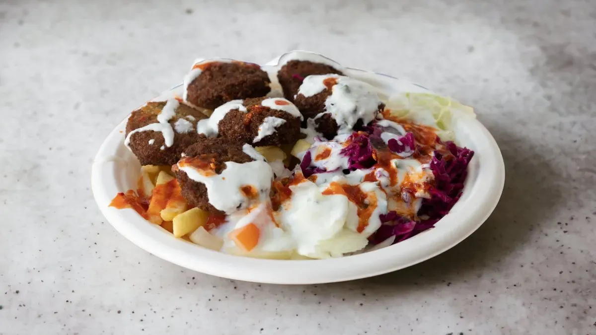 Falafel tál