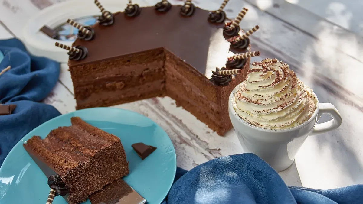 Belga csokoloádé torta