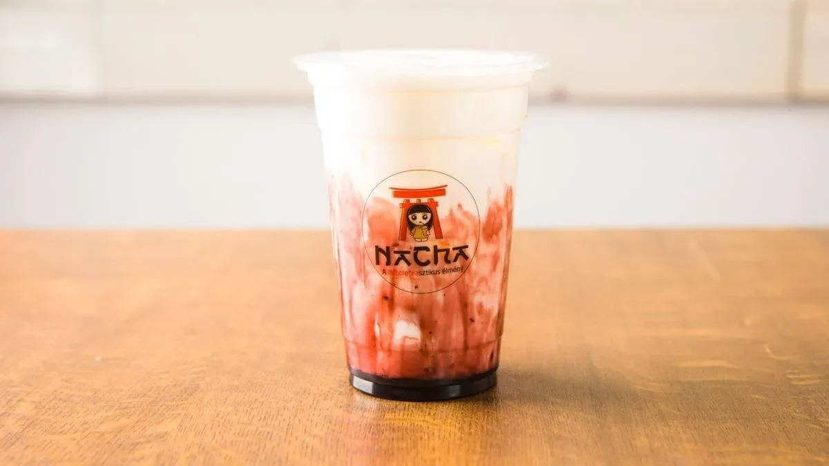 Áfonya latte