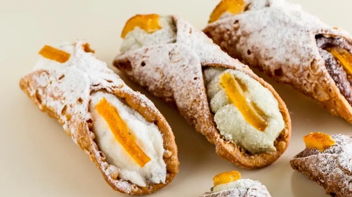 Cannoli Siciliani grande pisztáciás