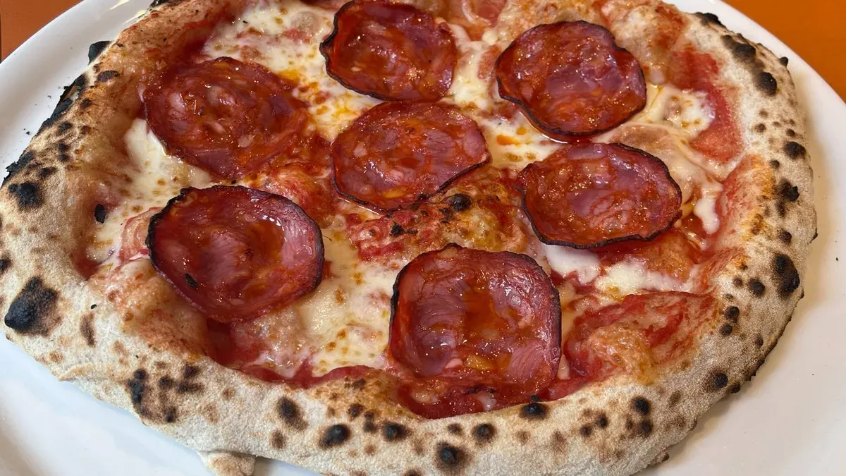 Pizza con Chorizo