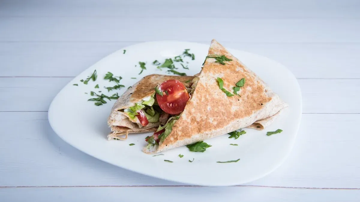 Csirkés wrap