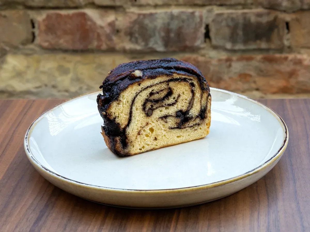 Csokoládés diós narancsos babka