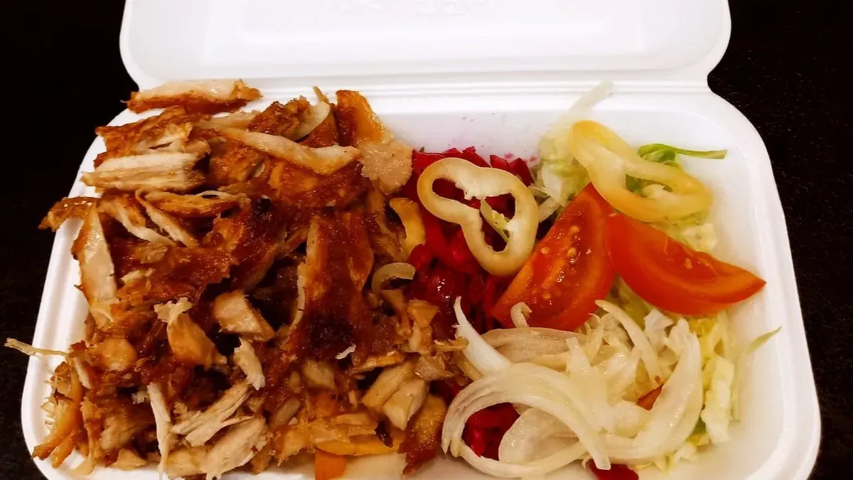 Gyros tál kis