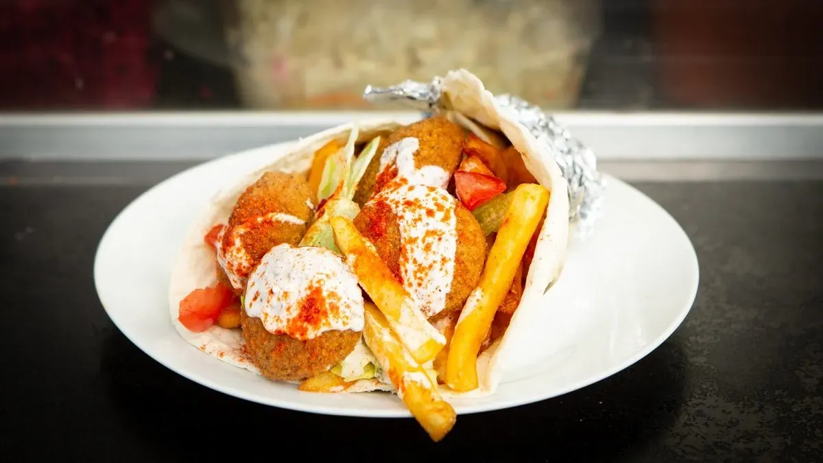 Falafel tortila