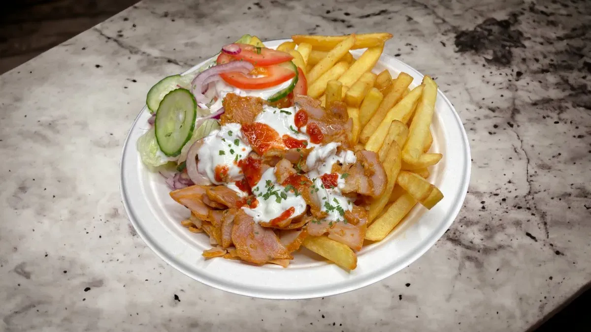 Gyros tál