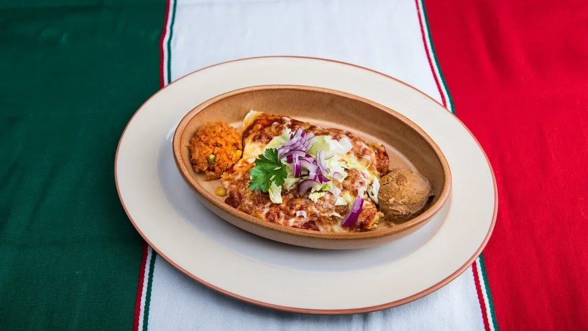 Csirkés enchilada