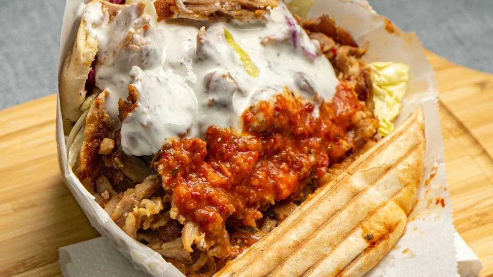 Gyros (pita/tortilla)  menü