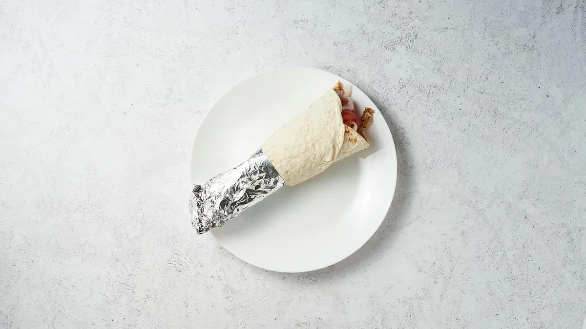Gyros tortillában