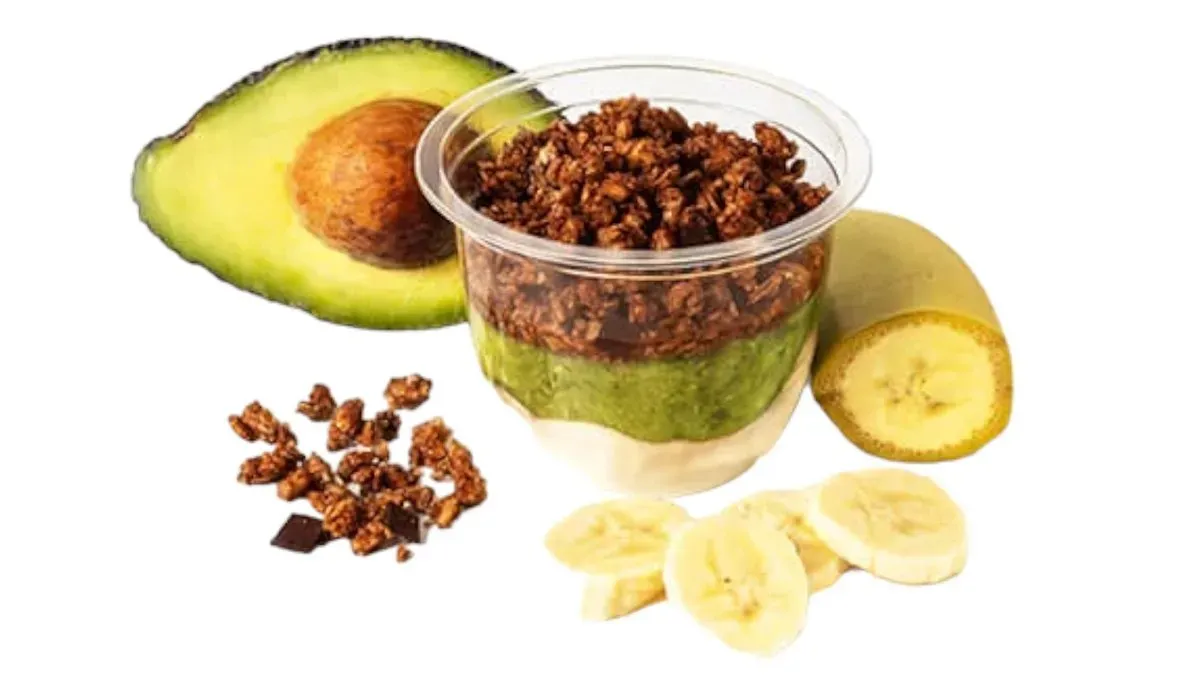 Snack Bowl-túró-banán-avokádó