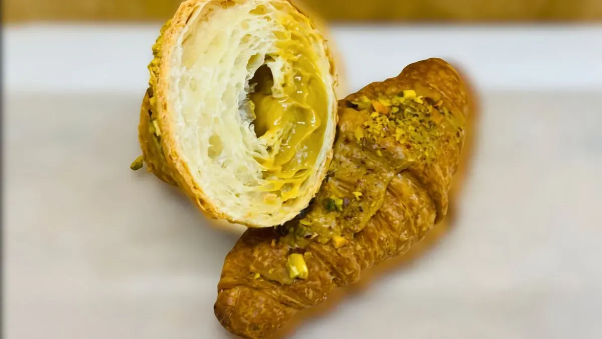 Pisztáciás croissant