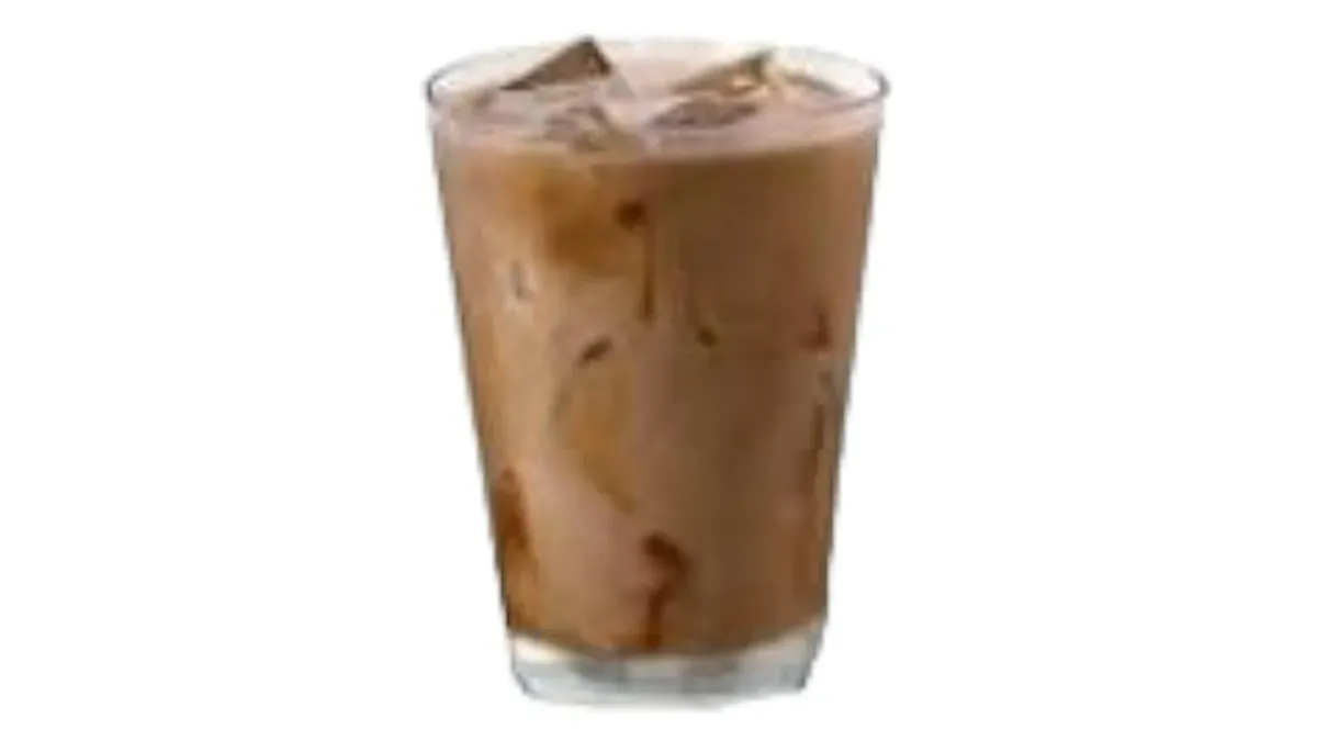 Iced caffe latte
