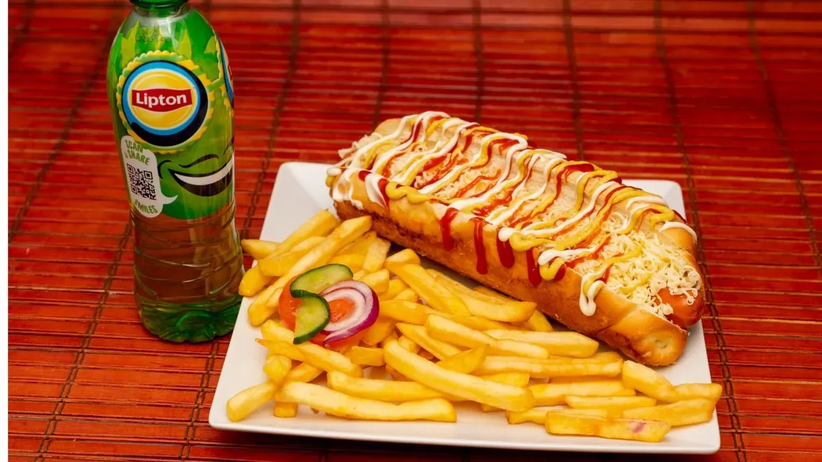 Dupla Sajtos Hot-Dog Menü