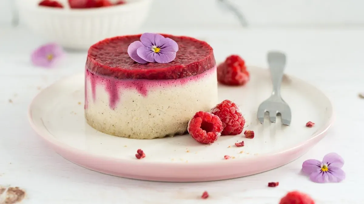Málnás "sajttorta"