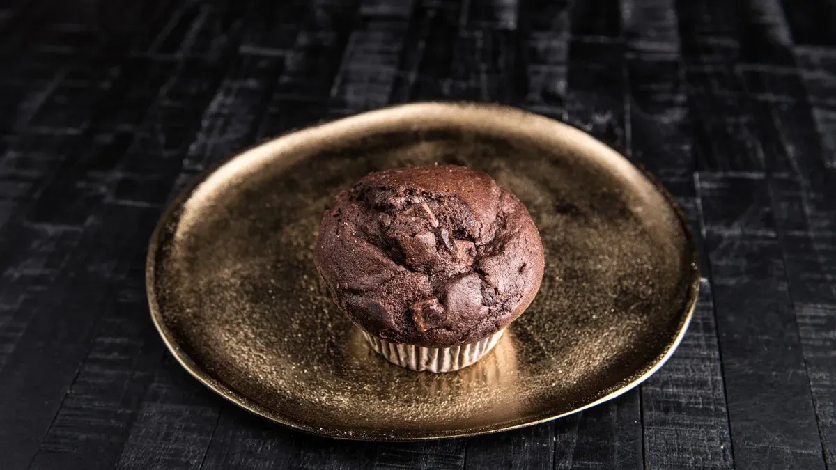 Csokis-mogyis muffin
