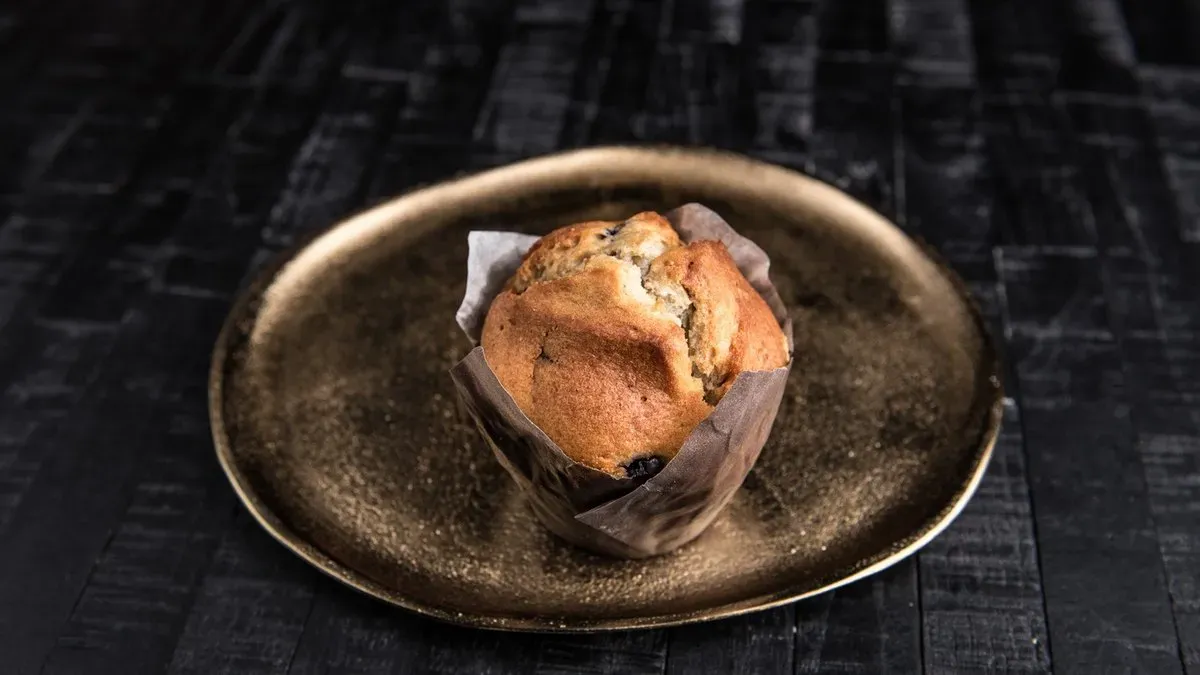 Áfonyás muffin