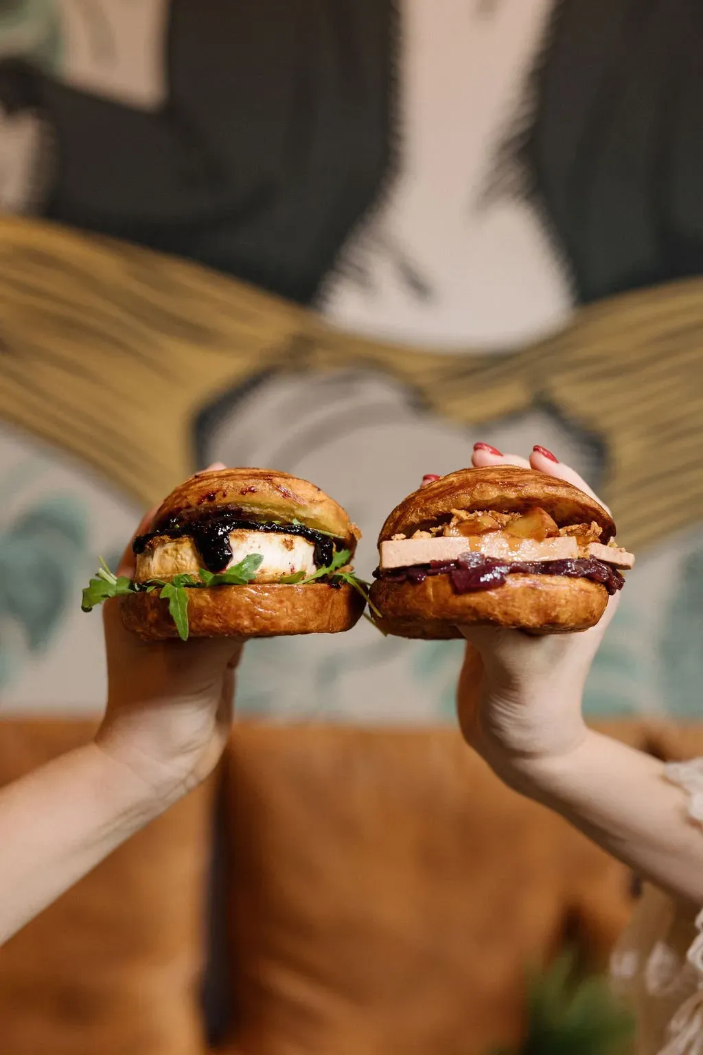 Kacsamáj burger