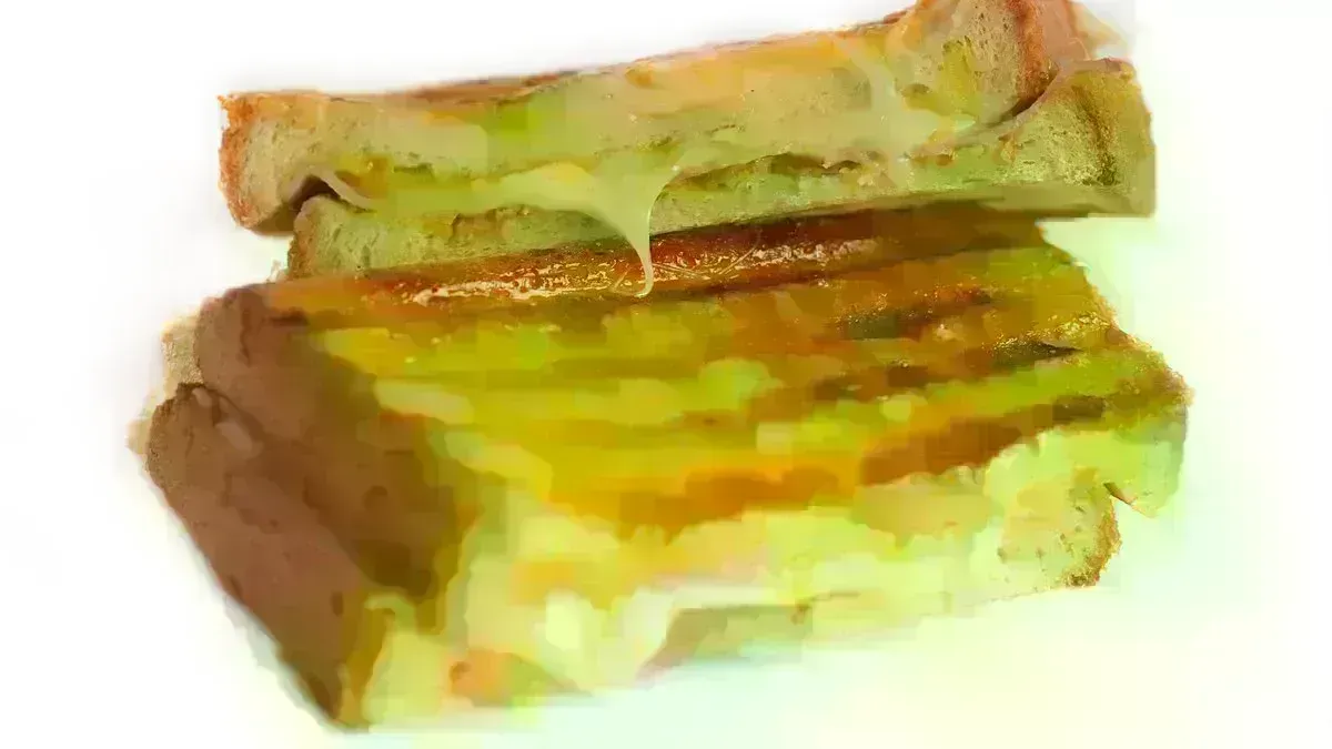 XL Ham & cheese toast - Sonkás-sajtos toast (sourdough)