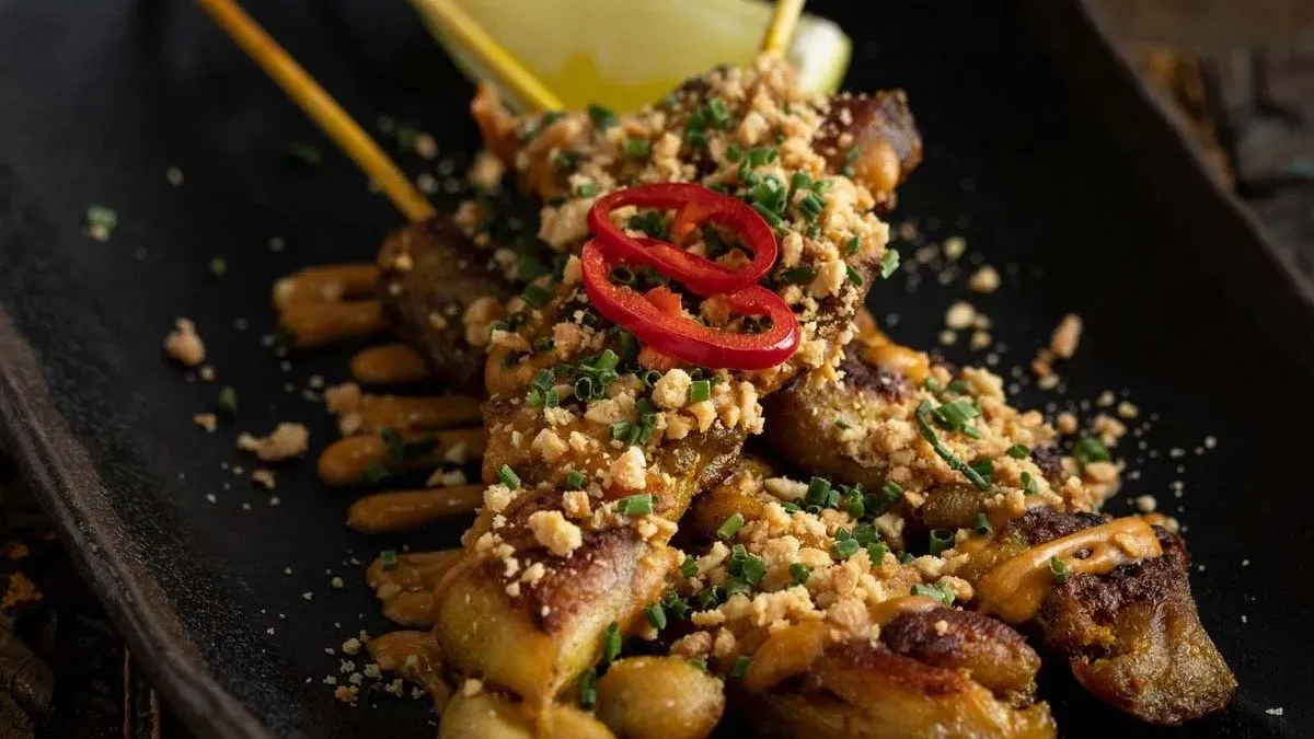 Satay Csirke Nyárs