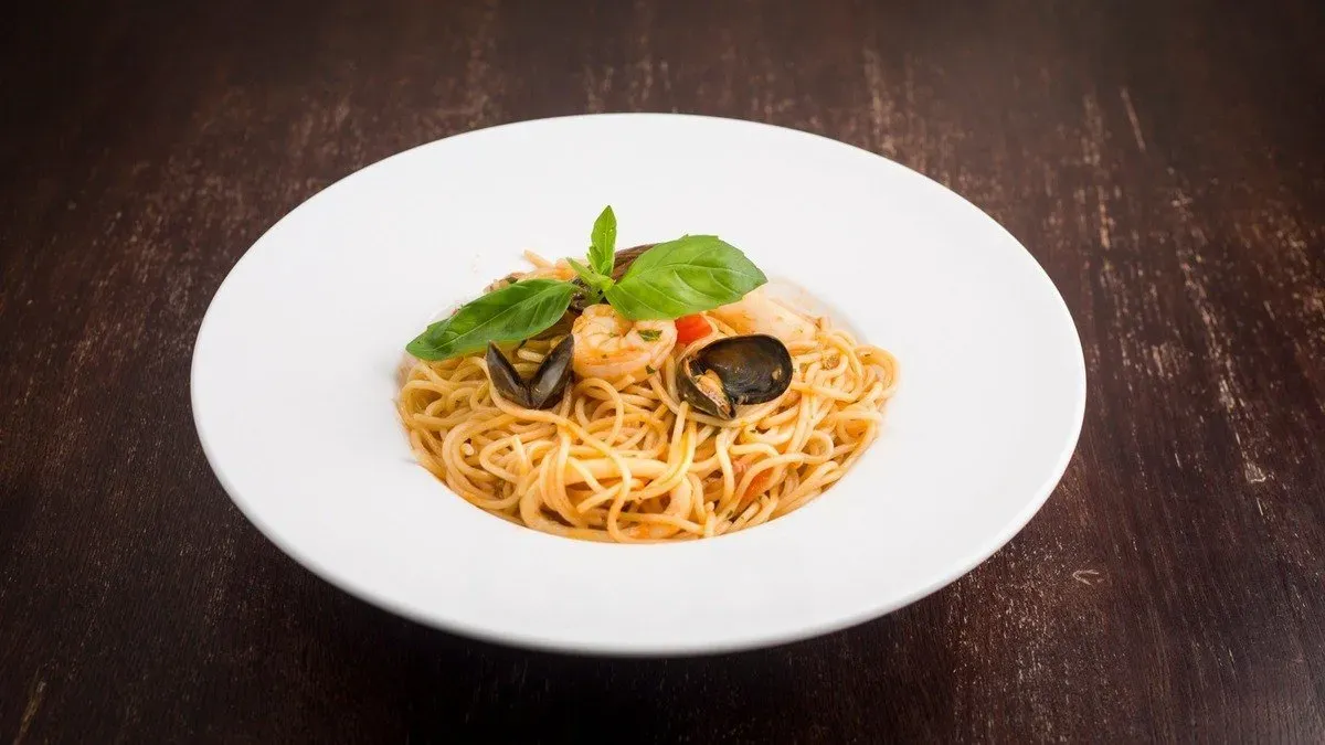 Tengergyümölcse spagetti