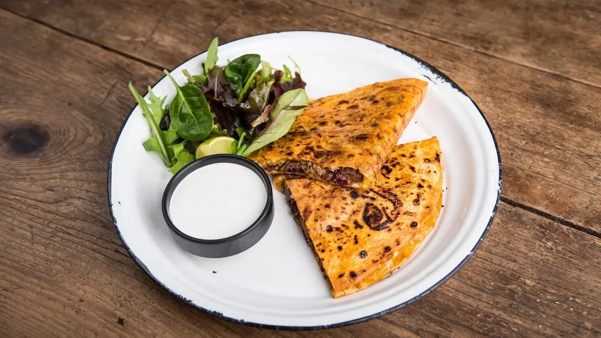 Quesadilla con carne