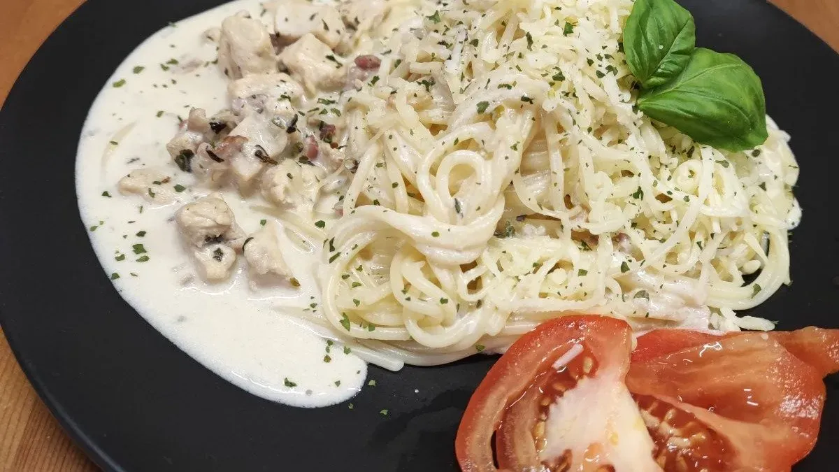 Carbonara házitésztával
