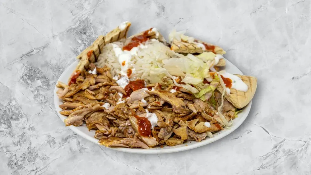 Gyros kis tál