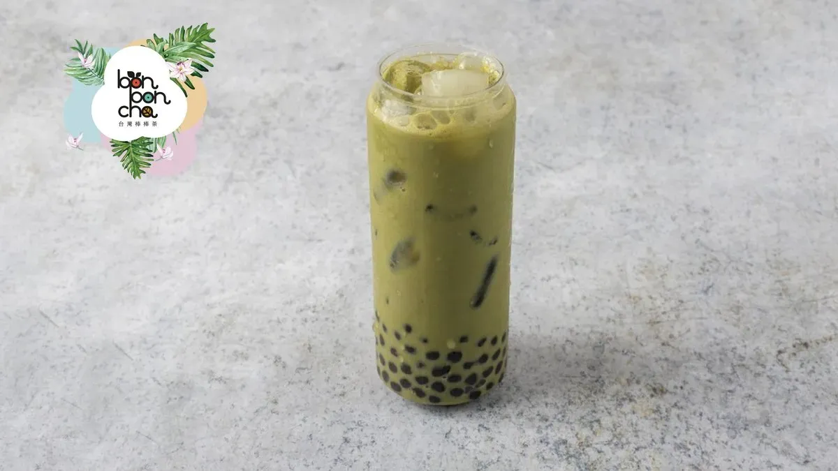 Matcha milk tea