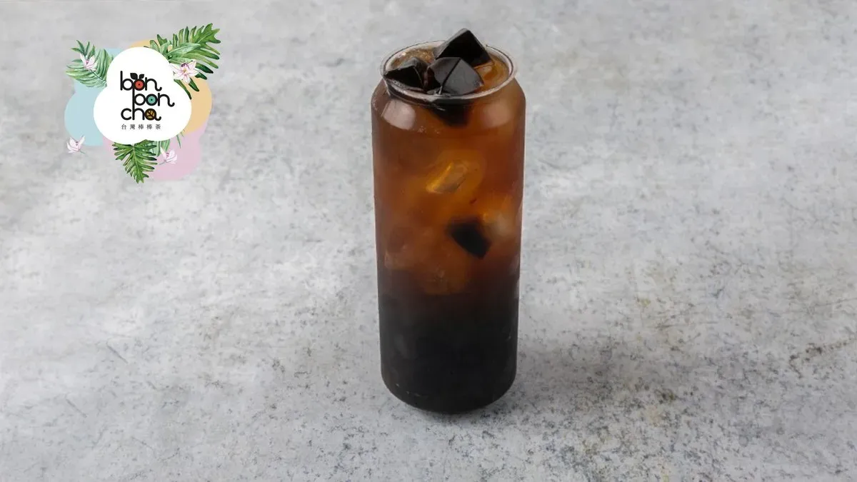 Winter melon tea and grass jelly