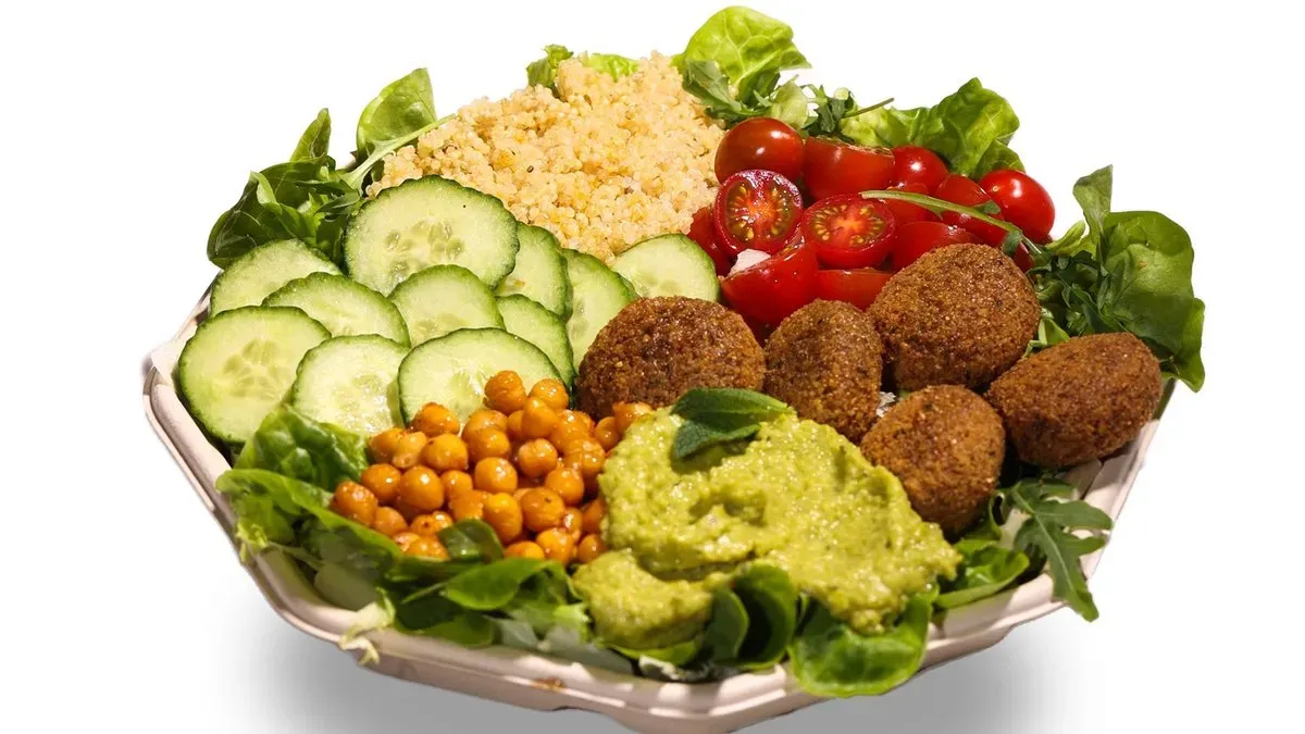 Falafel Quinoa Plate