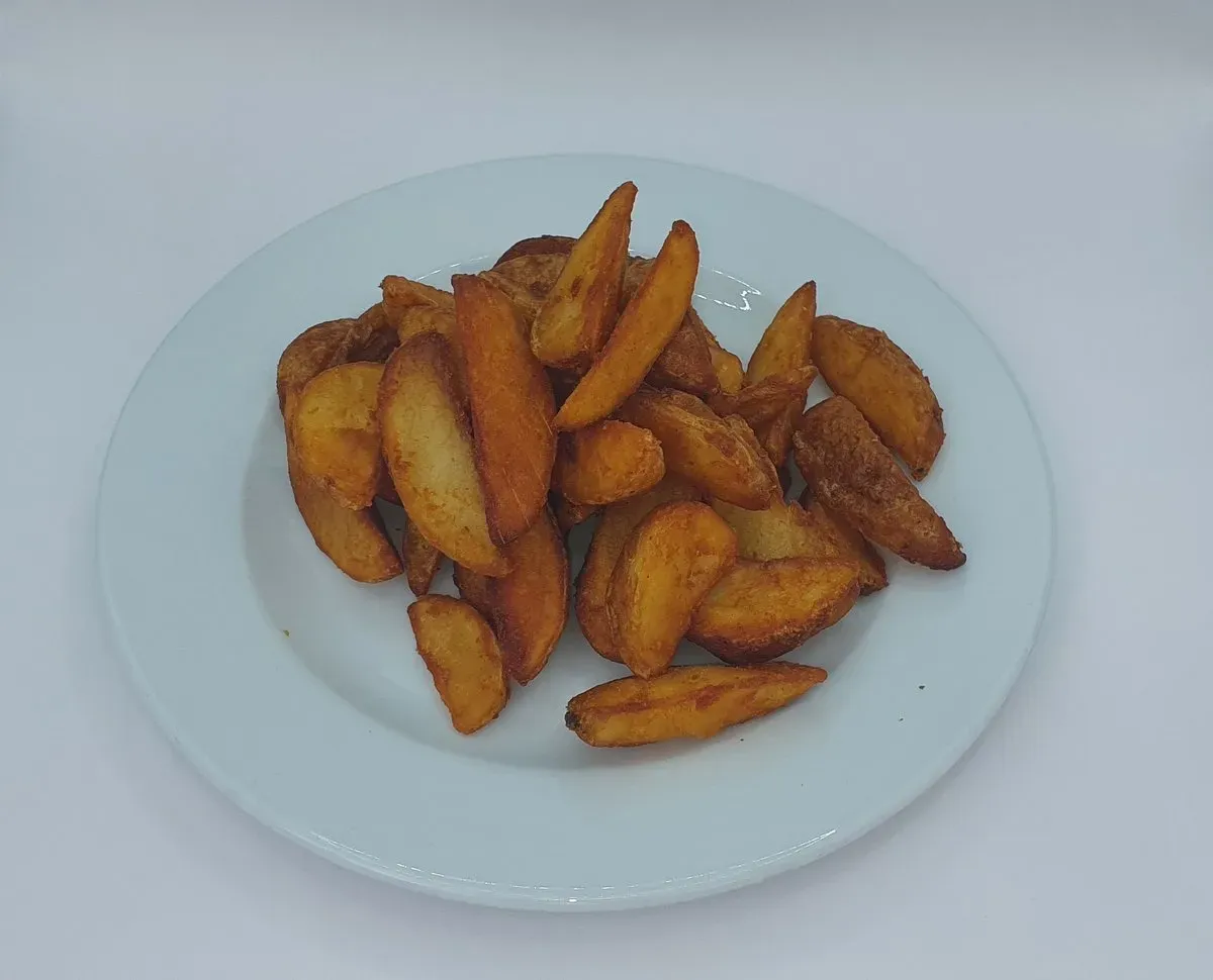 Steak burgonya