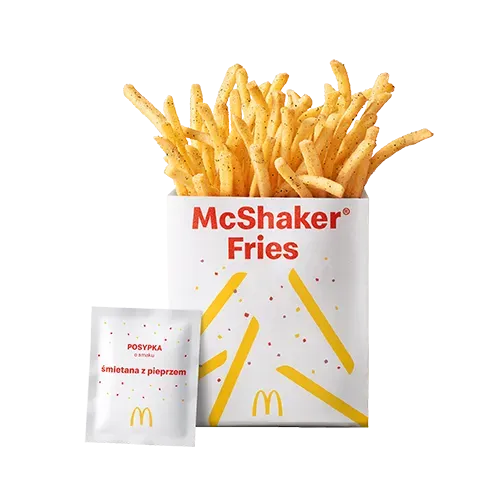 McShaker® Fries z posypką o smaku śmietany z pieprzem