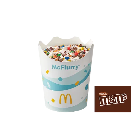McFlurry® o smaku waniliowym M&M's®