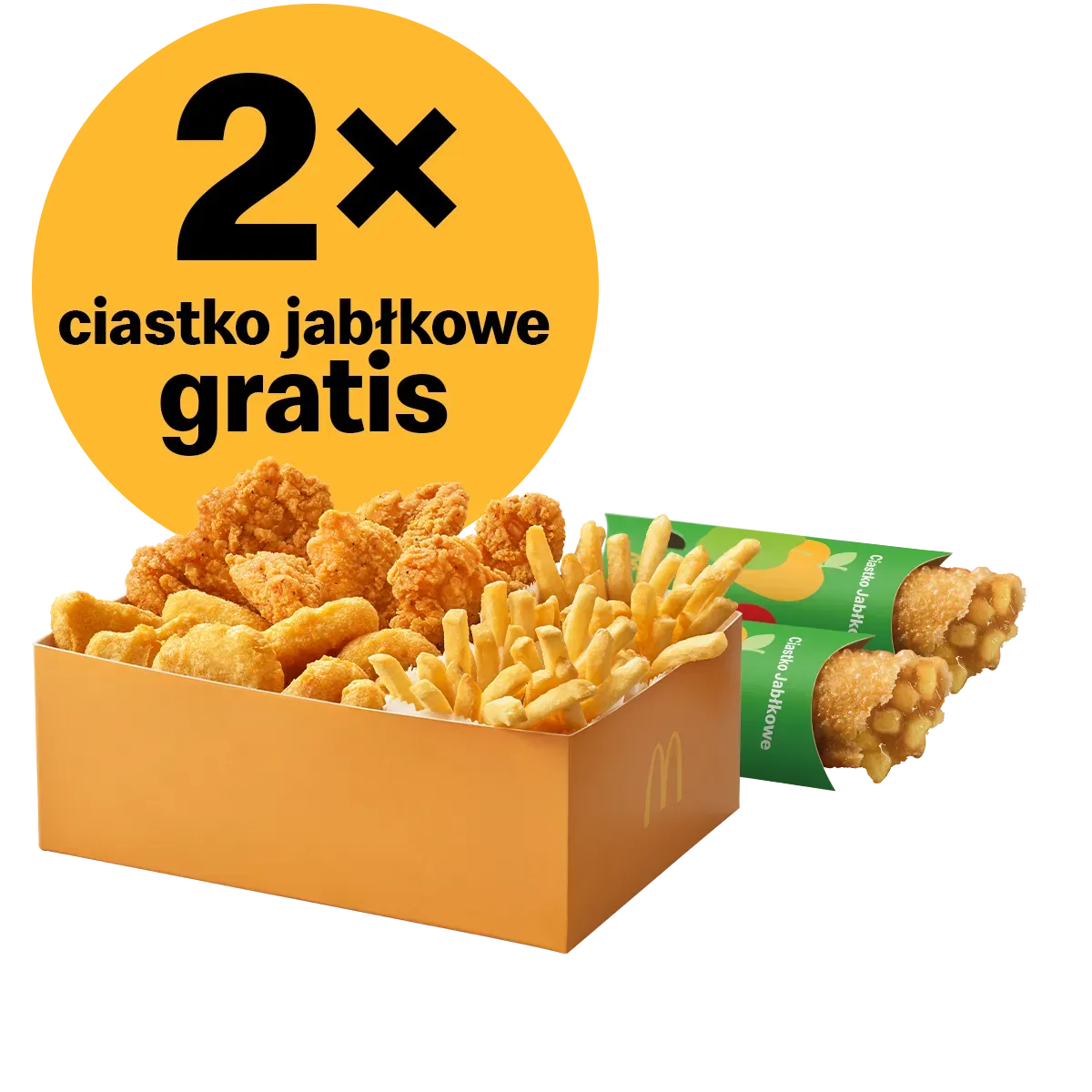 Chicken Box +2 x Pie jabłkowy GRATIS