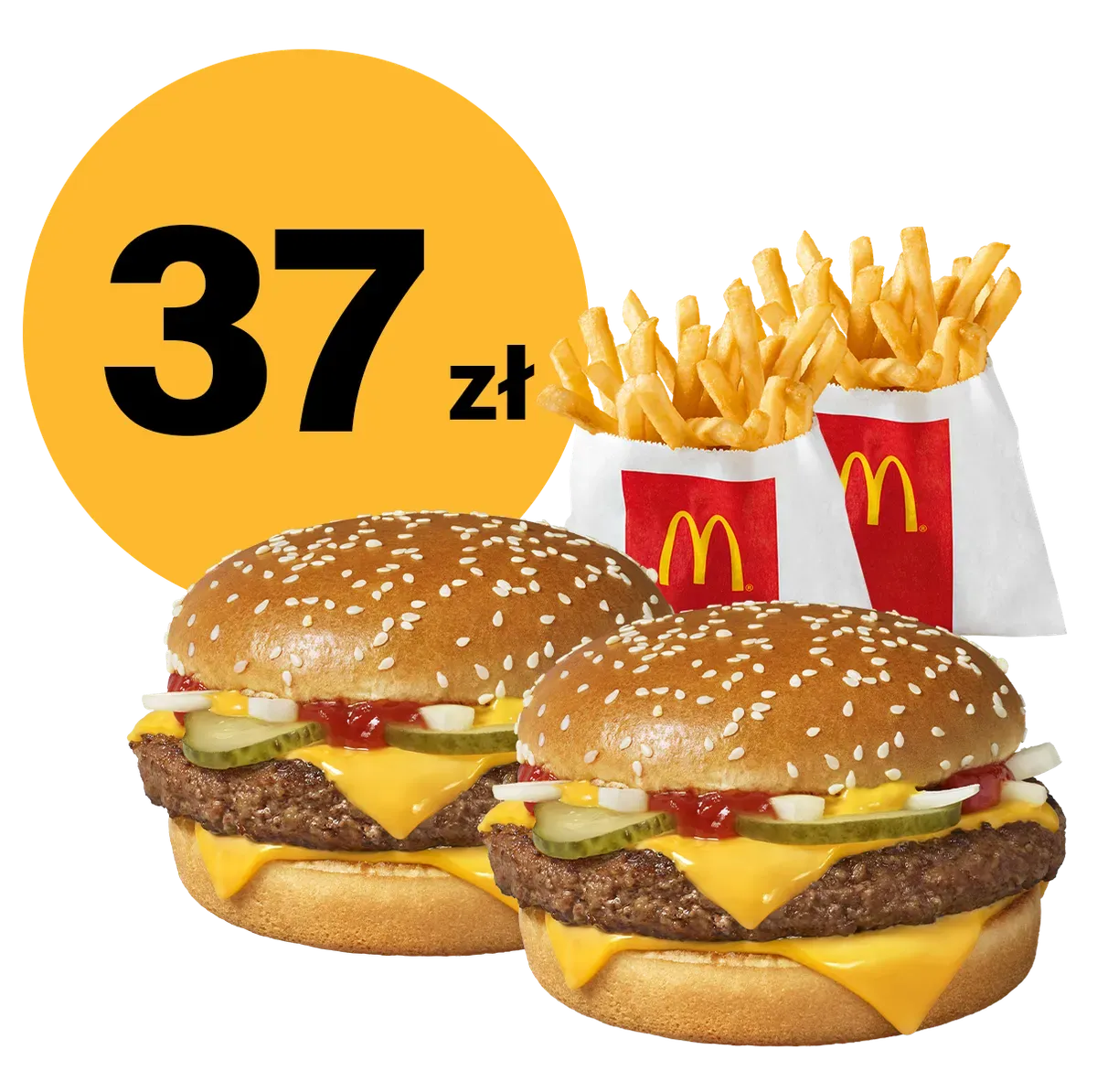 2x McRoyal + 2 x małe frytki