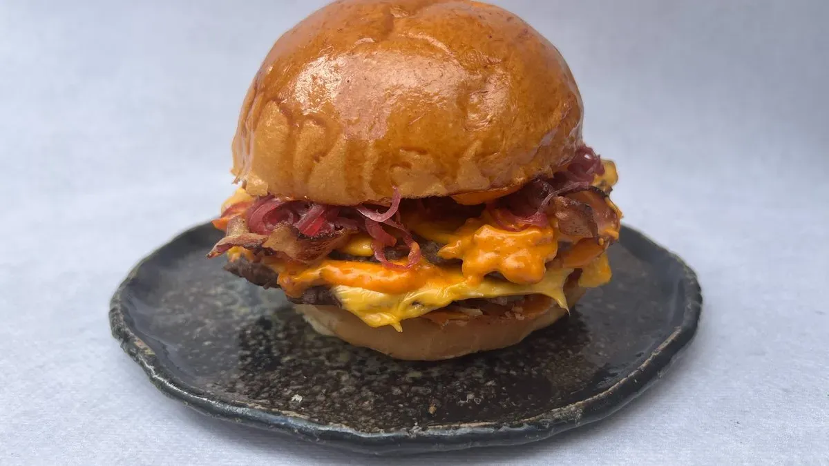 Smash bacon cheese