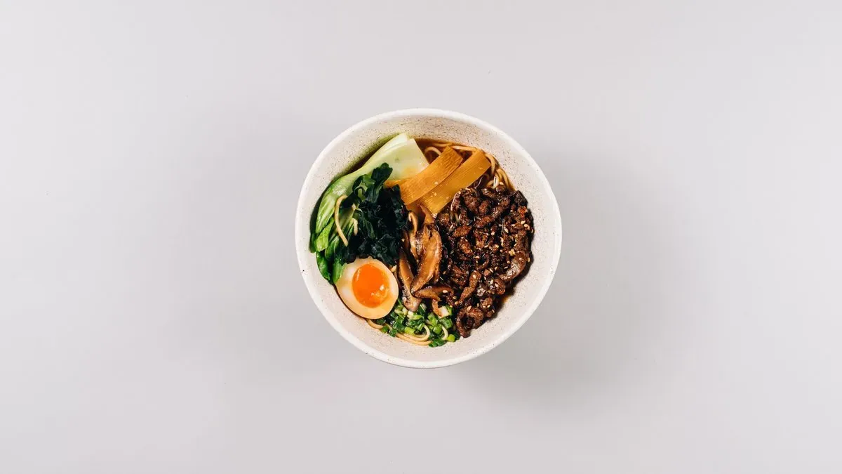 Ramen niboshi shoyu