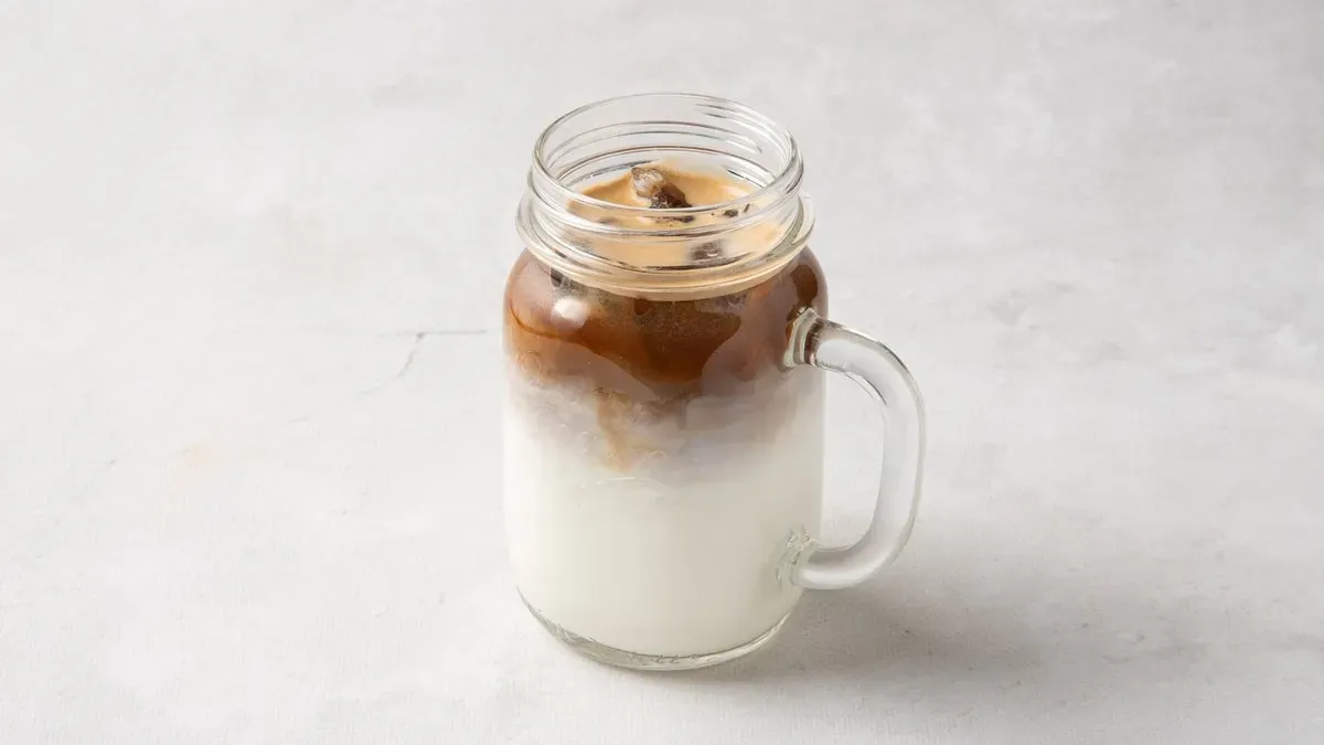 Coconut milk latte