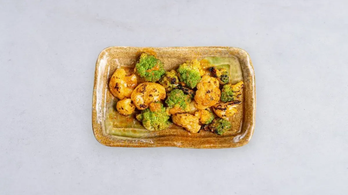 Grillowany Kalafior Romanesco