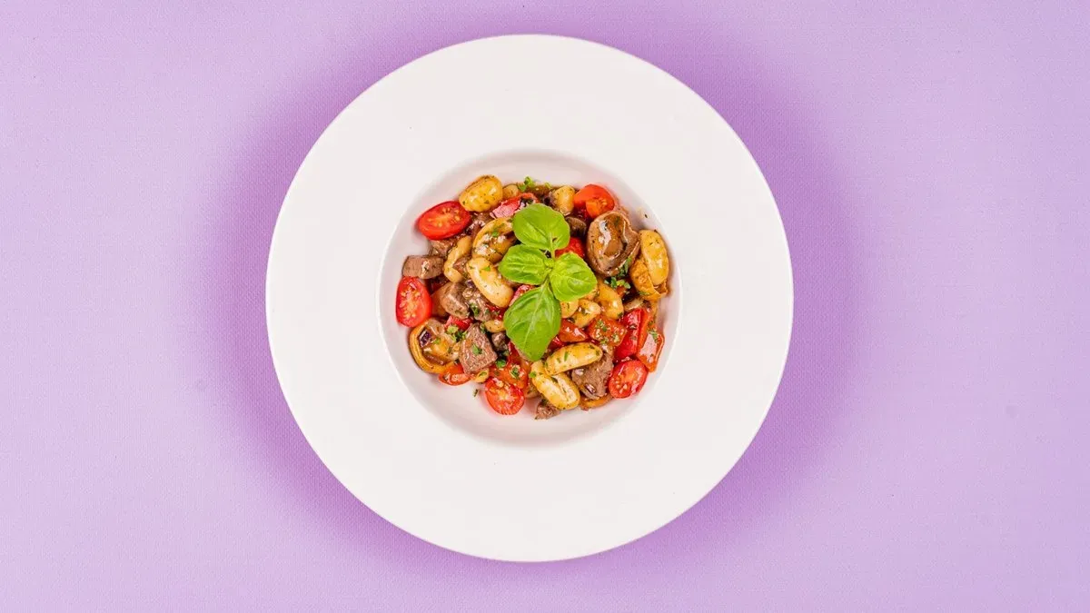 Gnocchi z wołowiną i borowikami