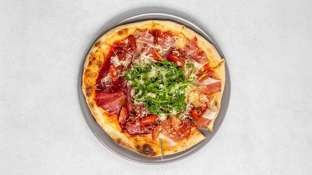 Pizza Cotto e Crudo