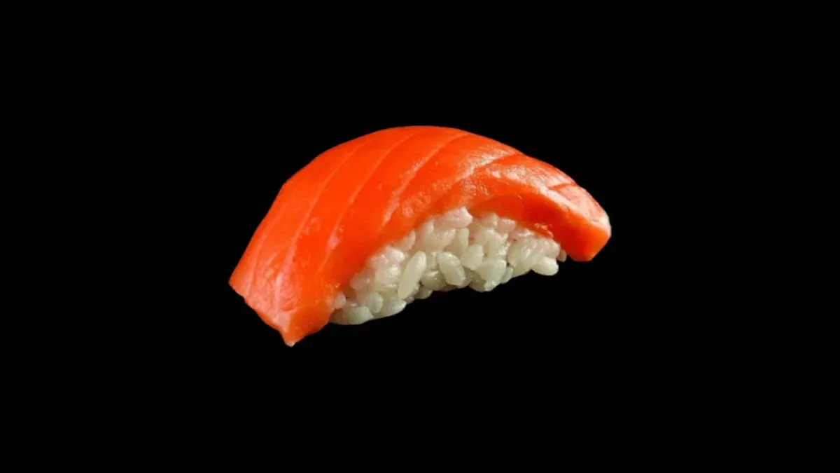 Nigiri z łososiem